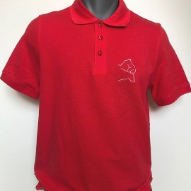 Polo brodé maille piquée Homme