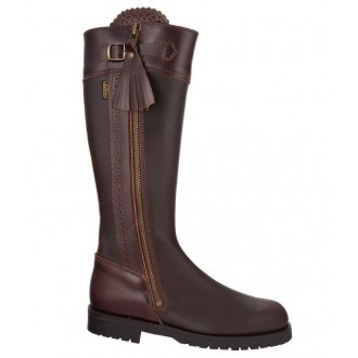 Boots gardian cuir Havane