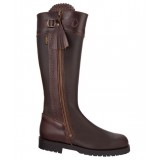 Boots gardian cuir Havane