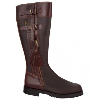 Boots gardian cuir Havane