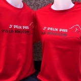 Tee-shirt "J'peux pas"