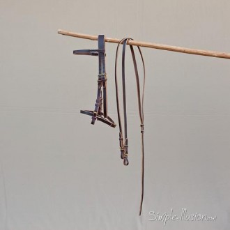 R&ecirc;nes pour bride camargue pro
