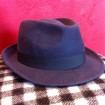 Chapeau feutre gardian noir